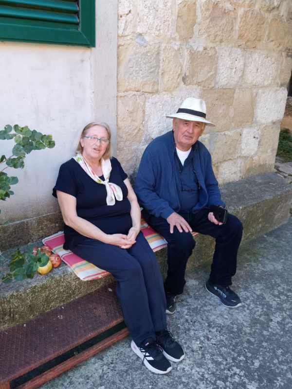 Ihre Gastgeber Ljubo und Meri